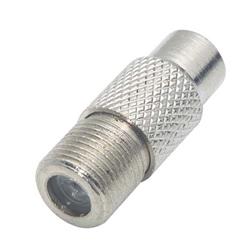 同轴线缆适配器，RCA母头/F型母头的图片