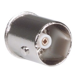 BNC压接式插座，母头穿壁式，75 Ohm，用于RG179、RG187系列线缆的图片