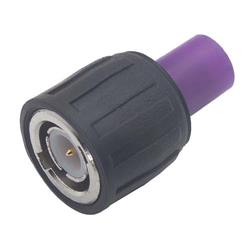 BNC终端连接器，公头，75 Ohm，带，与RG59一同使用，带彩色保护帽的图片