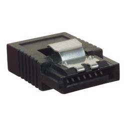 自锁SATA线缆，直式/直式，8.0in/20.3cm的图片