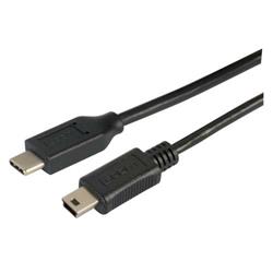 USB 2.0线缆，直通Type-C/直通Mini-B，3米的图片