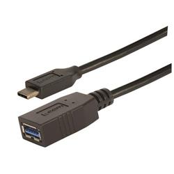 USB 3.0线缆，Type-C公头/A型母头，3英尺（0.9米）的图片