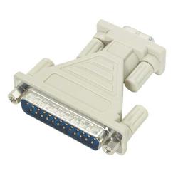 模制AT转接器，大型，DB25公头 / DB9母头的图片