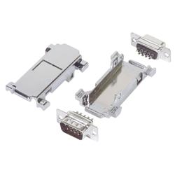 金属化自助套件，DB9公头/母头的图片