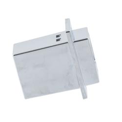 USB 3.0双层堆栈式适配耦合器，ECF法兰面板安装型，2个A型母头至2个A型母头，ABS外壳，银色的图片