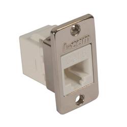 6类微型RJ45耦合器，非屏蔽RJ45（8×8），面板安装式的图片