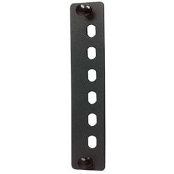 光纤连接器子面板，空白子面板，带6个单芯ST/FC开口，黑的图片