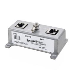Indoor 10/100/1000/10000 Base-T CAT6a Lightning Protector - RJ45 Jacks的图片