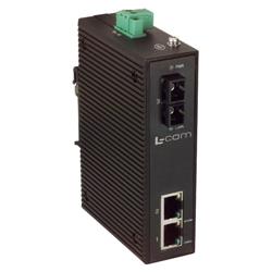 Industrial Ethernet Media Converter 2 10/100TX -1 SC Multimode 2km的图片