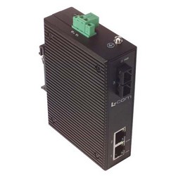 Industrial Ethernet Media Converter 2 10/100TX -1 SC Multimode 2km的图片