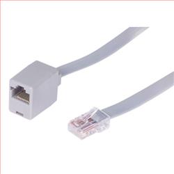 模块化延长线，直通式，RJ45（8x8）,7.0ft/ 2.1m的图片