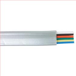 6芯扁平模块化散装线缆(PVC), 1,000 ft/305 m 线轴包装包装的图片