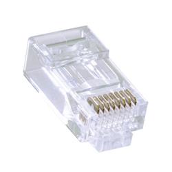 Pull Through RJ45 Plug, Unshielded, Category 6, Pkg/100的图片