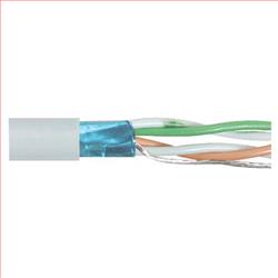 超5类, F/UTP,PVC, 2对绞合,26AWG,1,000 ft/305m 线轴包装包装, ,浅灰色的图片