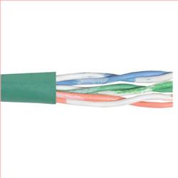 3类散装线缆，阻燃级护套，3对实心，绿，1000英尺（305米）盒装的图片