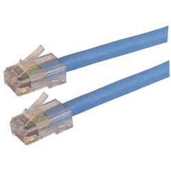 6类低烟无卤跳线，RJ45/RJ45，蓝，7英尺（2.1米）的图片