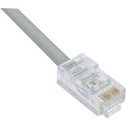 超5类EIA568标准跳线，RJ45/RJ45，灰，3英尺（0.9米）的图片