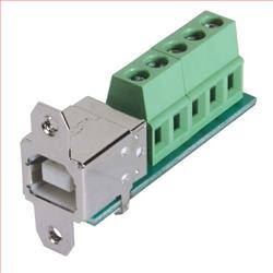 USB现场端接连接器， B型母头的图片