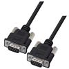 特优型黑色D-Sub模制线缆，DB9公头/公头，50.0ft/15.2m的图片