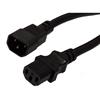 Heavy Duty CPU/PDU Power Cord C14 to C13 15 AMP 8FT的图片