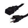 Server Power Cord - NEMA 5-15P to C19 - 15 Amp - 1 FT - Black的图片