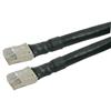 Cat6a Shielded Outdoor Patch Cable, RJ45/RJ45, Black, 200.0 ft的图片