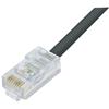 Cat6 Outdoor Patch Cable, RJ45/RJ45, Black, 175.0 ft的图片